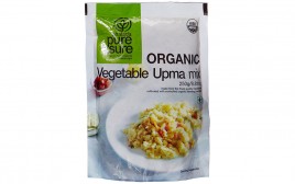 Pure & Sure Organic Vegetable Upma Mix  Pack  250 grams